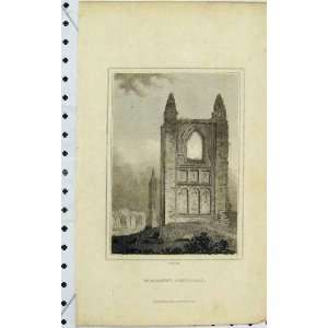  1805 View St Andrews Cathedral Building Ruins Scotland 