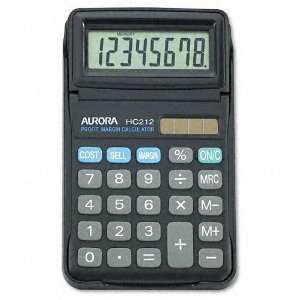  Aurora : HC212 Business Calculator, Eight Digit LCD 
