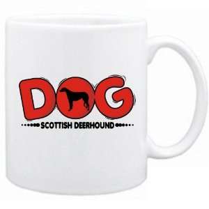   New  Scottish Deerhound / Silhouette   Dog  Mug Dog: Home & Kitchen