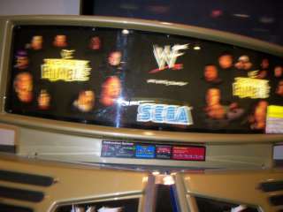 Sega WWF Royal Rumble 4 player arcade game (2000)  