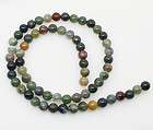 8mm natural cube India Agate loose beads gem strand 15 long items in 