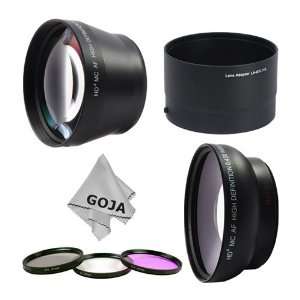   Definition Lenses + Filter Kit (UV, Polarizer, Fluorescent) + Premium