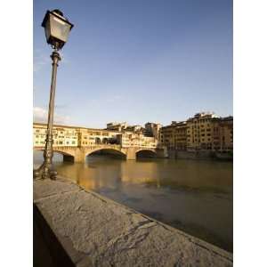  Along the Arno River and the Ponte Vecchio, Florence 
