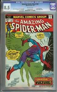 Amazing Spider Man #128 CGC 8.5 Marvel 1/74 Romita  