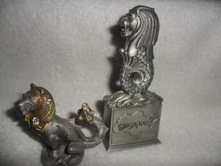 Pewter Gargoyle Figurines Tumasek Chimera 1990 & 1984  