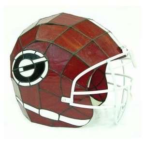  Georgia Bulldogs Glass Helmet Lamp