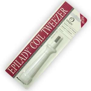 Epilady Coil Tweezer Removes Facial Hair includes Illuminated 