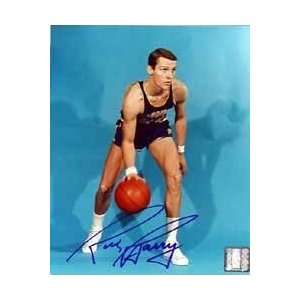  NBA Warriors Rick Barry Autographed Plaque Sports 