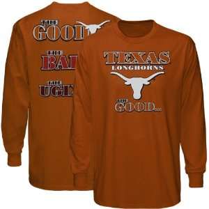  NCAA Texas Longhorns The Good, The Bad & The Ugly Premium 