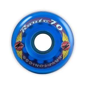   : Skateboard Wheels KRYPTO WHEELS ROUTE BLUE 70MM: Sports & Outdoors
