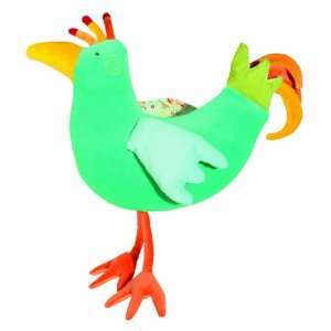  Moulin Roty Balthazar & Valentine Turquoise Activity Bird 