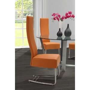  Zuo Modern Pen Dining Chair Terracota: Home & Kitchen