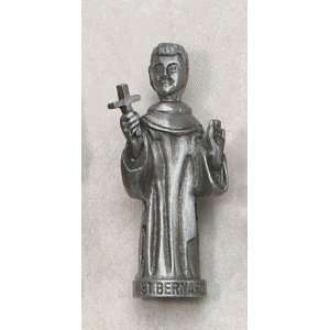  Pewter 3 Statue St. Bernard