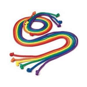  Rainbow Polypropylene Jump Ropes