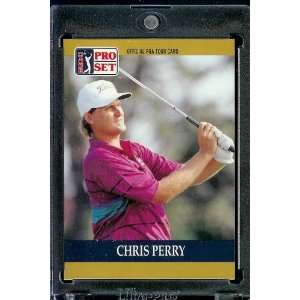  1990 ProSet # 63 Chris Perry Rookie PGA Golf Card   Mint 