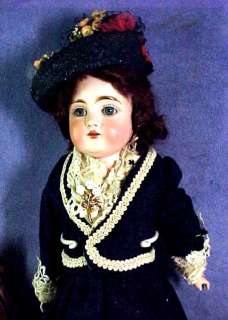 17 1/2 RARE & EARLY French Doll marked DEP/ 7  