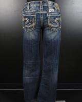 NWT Womens SILVER Jeans AIKO Boot Cut Mid Rise  