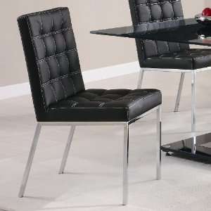 Coaster Rolien Black Dining Room Chairs   Set of 2:  Home 