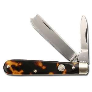  Boker Jack Knife Imitation Tortoise Handles Carbon Steel 