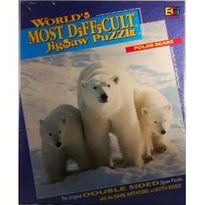  Worlds Most Difficult Jigsaw Puzzle   Polar Bears Toys 