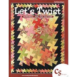   Lets Twist Quilt Book by Country Schoolhouse Arts, Crafts & Sewing