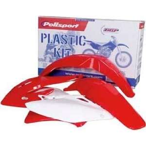  Polisport Plastic Kit   White 90132: Automotive