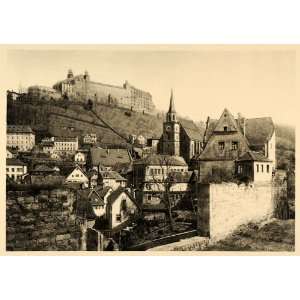  1934 Plassenburg Kulmbach Castle Bavaria Germany City 