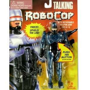   Talking Robocop (Detachable Weapon Arm) Action Figure Toys & Games