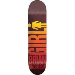  Girl Skateboards Big Girl Brian Anderson Deck