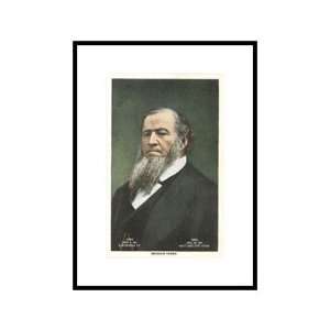  Portrait of Brigham Young Religion & Philosophy Pre Matted 
