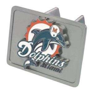 MIAMI DOLPHINS NFL TRUCK TRAILER HITCH COVER  Sports 
