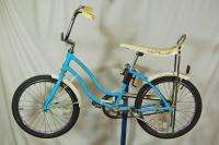 Vintage 1984 Schwinn Fair Lady Girls Muscle Bicycle Light Blue 20 