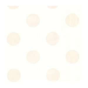   Just Kids KW7675 Large Polka Dot Wallpaper, Pearl
