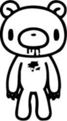 gloomy bear decal vinyl sticker japanese anime  