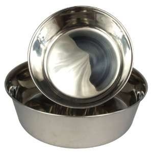  Heaviest Stainless Steel Dishes   3 Quart: Pet Supplies