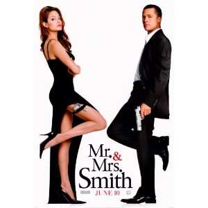  2005 Mr. and Mrs. Smith 27 x 40 inches Style C Movie 