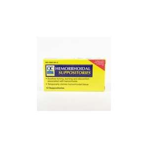  QUALITY CHOICE HEMORRHOIDAL RELIEF SUPP Pack of 12 by CDMA 