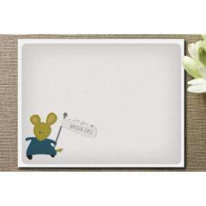  A Mousey Message Childrens Personalized Stationery 