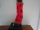 Horse Fly Mesh Boots Set of 4 RED & Black Australia Made Great Summer 
