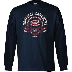  Montreal Canadiens Blue The Main Attraction Long Sleeve T 