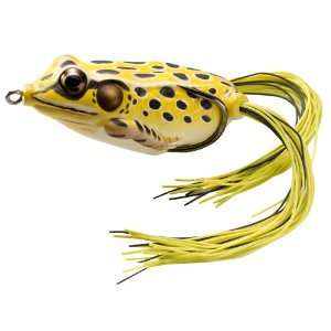  Live Target Hollowbody Frog, 2 1/4, 5/8 Ounce, Yellow 