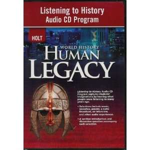  Holt World History Human Legacy Listening to History Audio 
