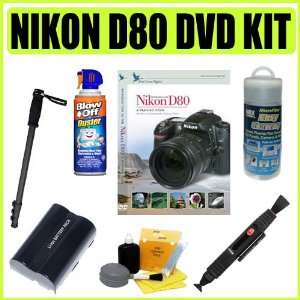  Blue Crane DVD Introduction To Nikon D80 With Deluxe 