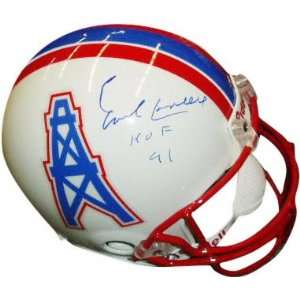  Earl Campbell Houston Oilers Autographed Authentic ProLine 