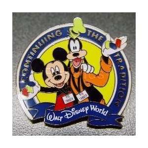  Award Continuing the Tradition Mickey Goofy Disney PIN 