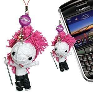   Voodoo String Doll Flashing Cell Phone Charm, Sab Boy: Electronics