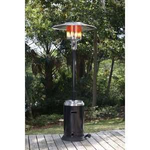  Stainless Steel & Black Commercial Patio Heater