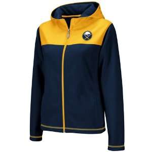   Navy Blue Gold Microfleece Full Zip Hoodie Jacket: Sports & Outdoors