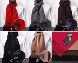 Keep yourself warm with this durable and attractive 100% wool scarf 