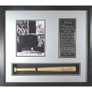   Edition Shadow Box with Autographed Mini Bat